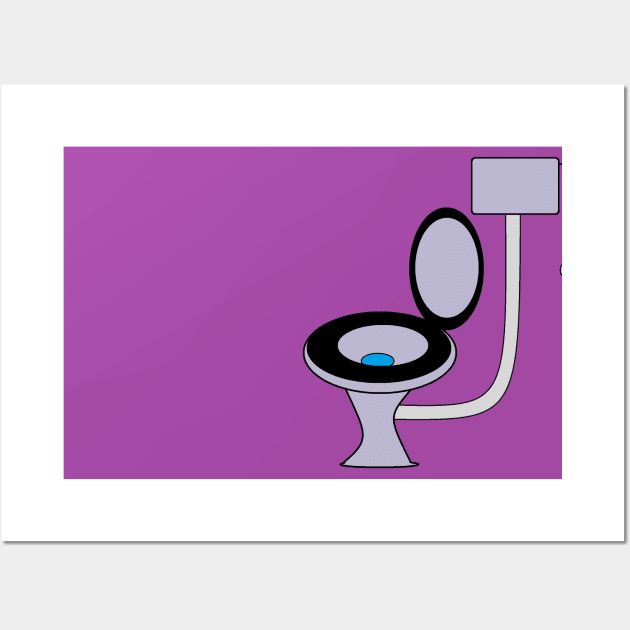 Toilet Wall Art by Ivana888